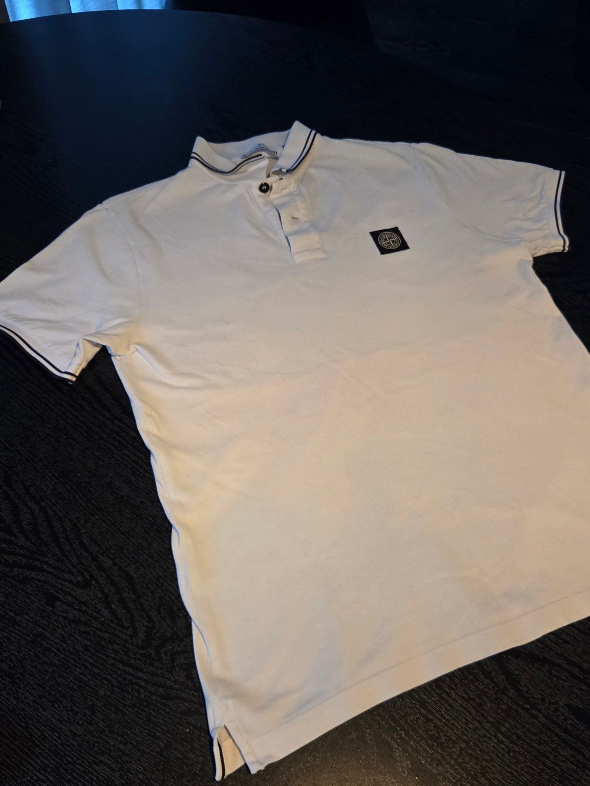 Stone island polo wit, Kleding | Heren, Polo's, Maat 48/50 (M), Wit, Ophalen of Verzenden, Stone Island