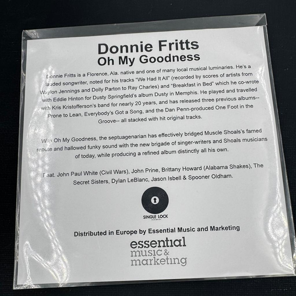 Donnie fritts - oh my goodness - cd, Ophalen of Verzenden, Zo goed als nieuw