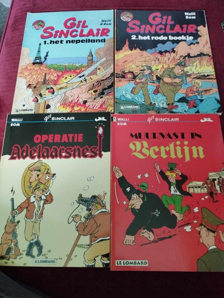 Gil sinclair compleet, Boeken, Stripboeken, Gelezen, Complete serie of reeks, Ophalen