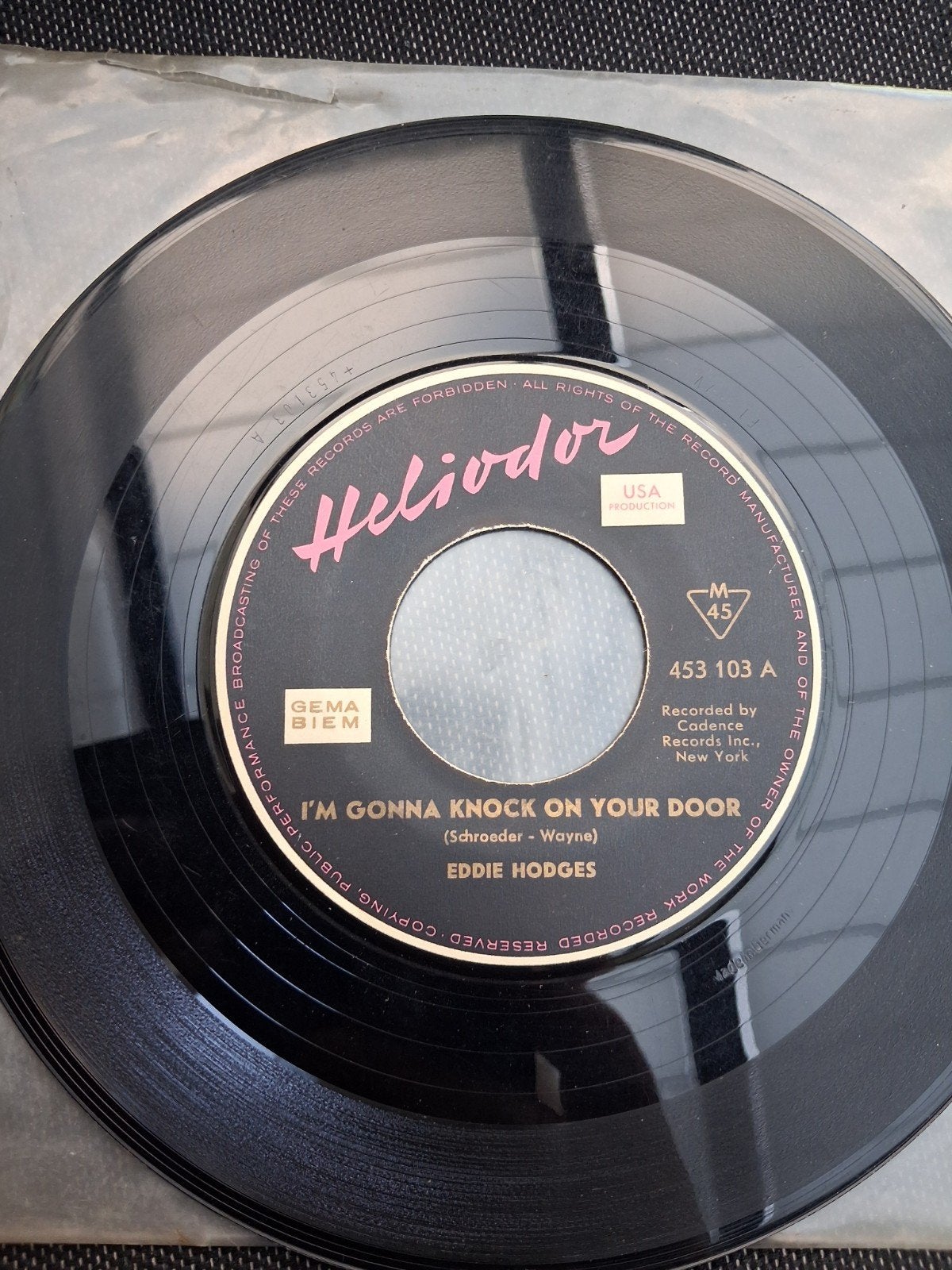 Eddie Hodges - I'm Gonna Knock On Your Door (Heliodor), Cd's en Dvd's, Ophalen of Verzenden, Gebruikt, Pop