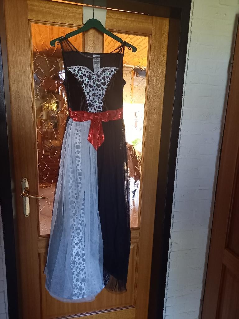 meisjes-verkleedjurk Cruella De Vill, Ophalen of Verzenden, Nieuw, Meisje