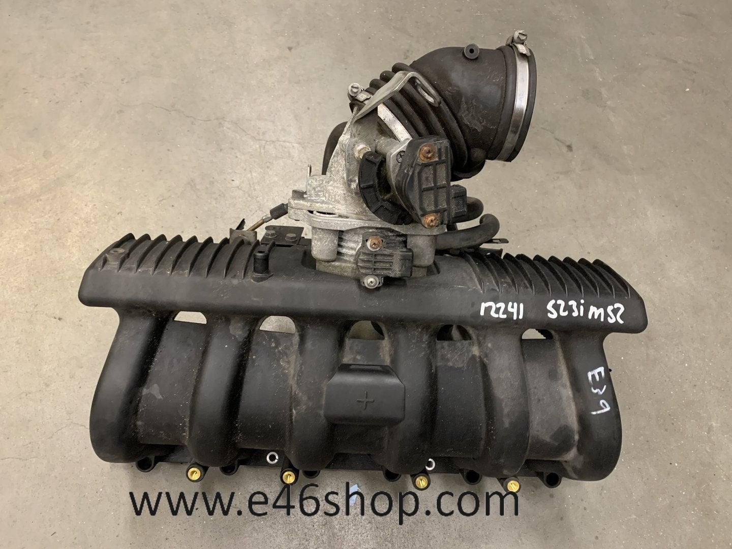 INLAATSPRUITSTUK BMW E39 E46 M52 MOTOR MET GASKLEPHUIS, Gebruikt, -, -, Ophalen of Verzenden