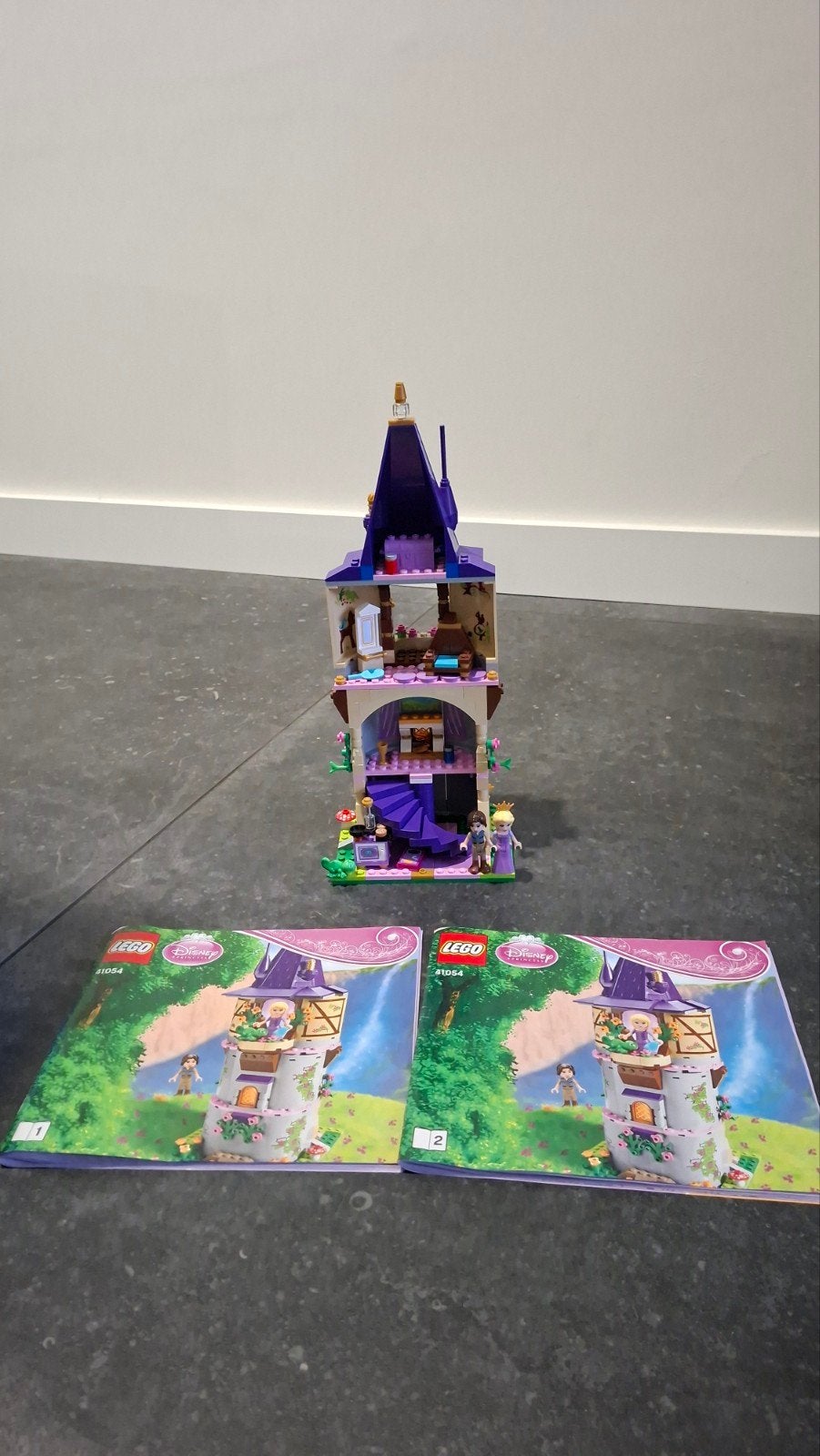 Lego Disney Princess Rapunzel's Creatieve Toren 41054, Lego, Ophalen of Verzenden, Zo goed als nieuw, Complete set
