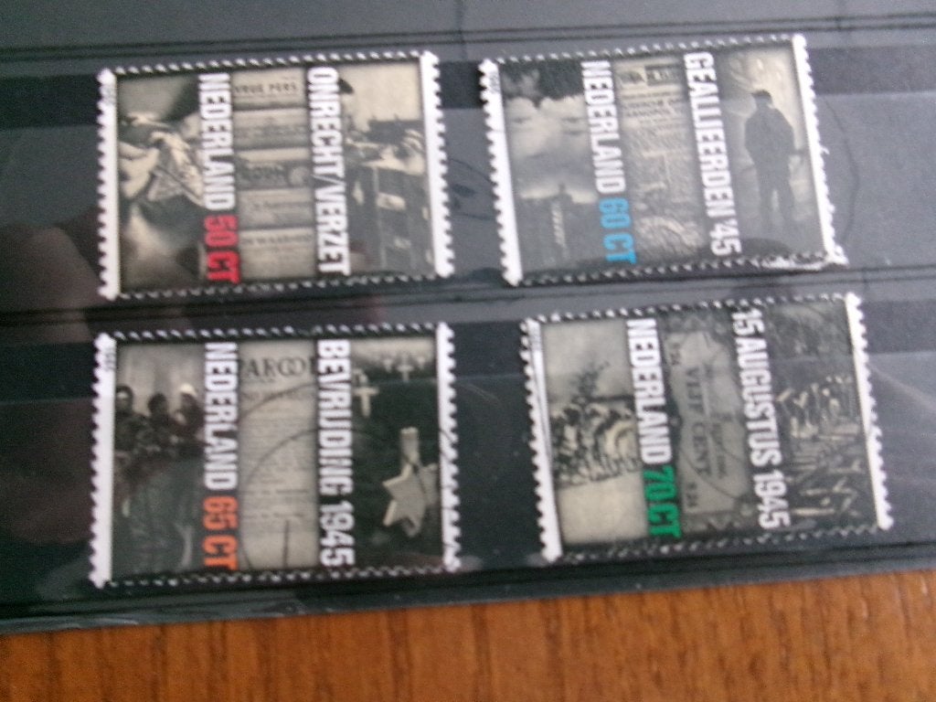 1985 - verzet en bevrijding (34g), Verzenden, Gestempeld