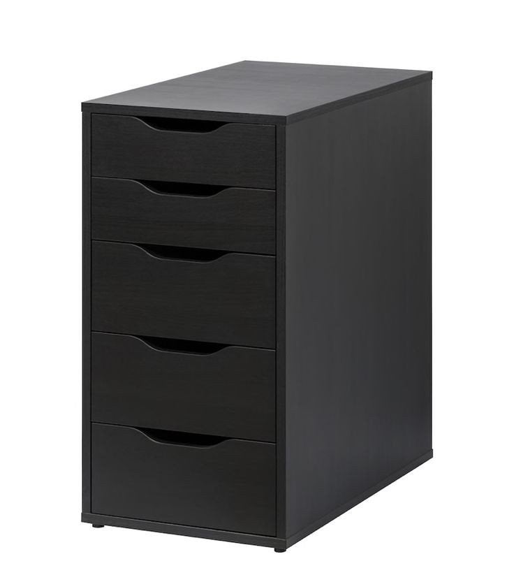 IKEA Alex Ladenblok Zwart - Praktische Opberger, Huis en Inrichting, Ophalen, Gebruikt