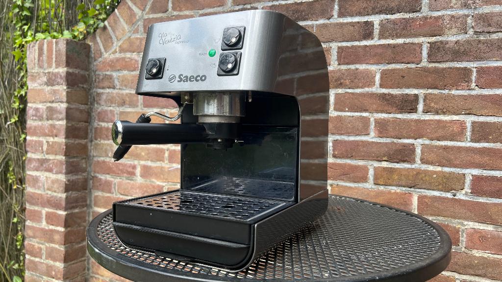 Espresso machine Saeco Via Venezia, Gebruikt, Espresso apparaat, Gemalen koffie, Ophalen of Verzenden
