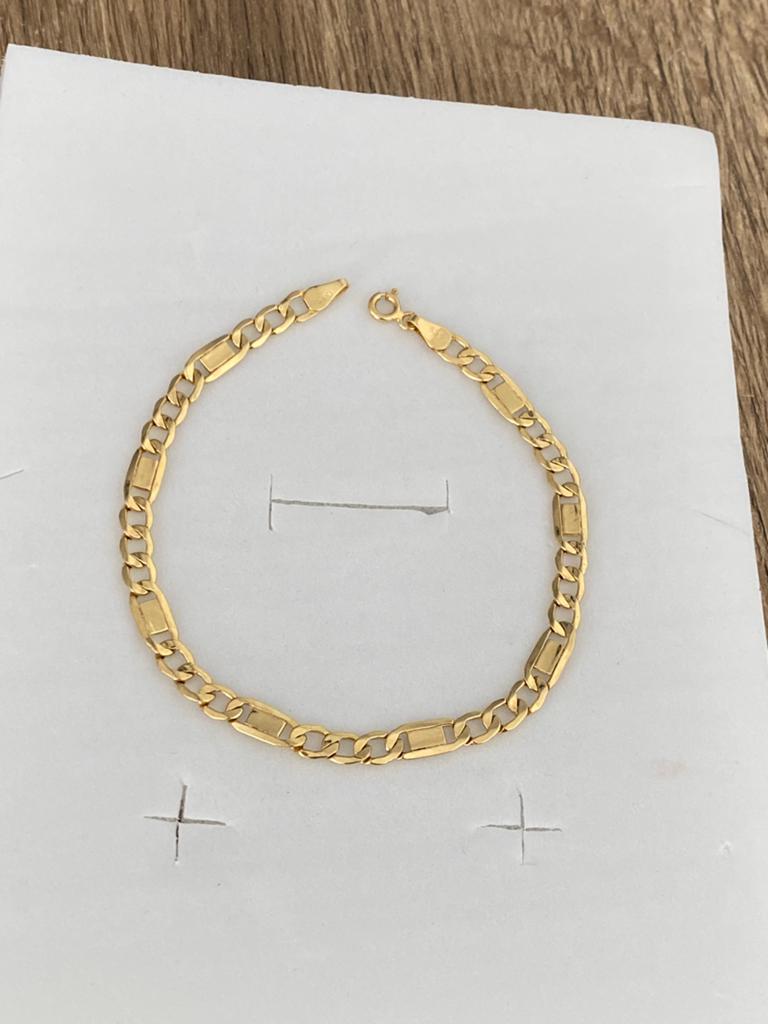 14 karaat gouden armband 585 goud, Ophalen of Verzenden, Nieuw, Goud, Goud