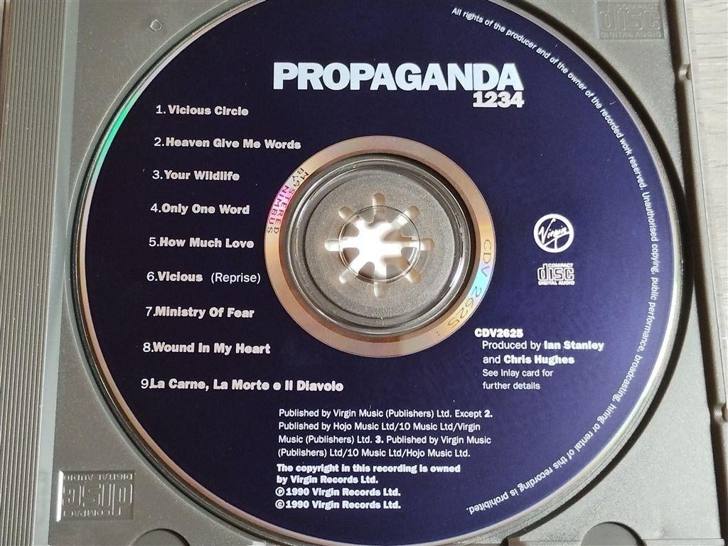 Propaganda ‎– 1234, Ophalen of Verzenden, Zo goed als nieuw