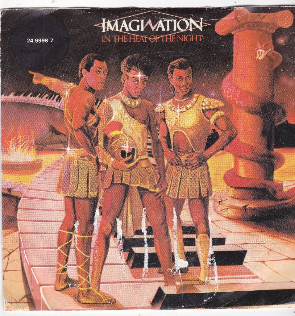 7" Single Imagination - In the heat of the night, Ophalen of Verzenden, Gebruikt, 7 inch, Pop