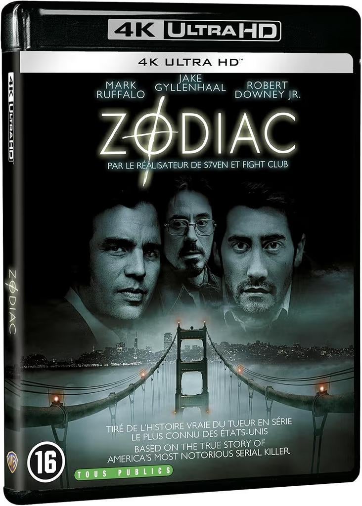 Zodiac 4K UHD/Ultra HD Blu-Ray NL (Sealed), Cd's en Dvd's, Blu-ray, Ophalen of Verzenden, Nieuw in verpakking, Actie