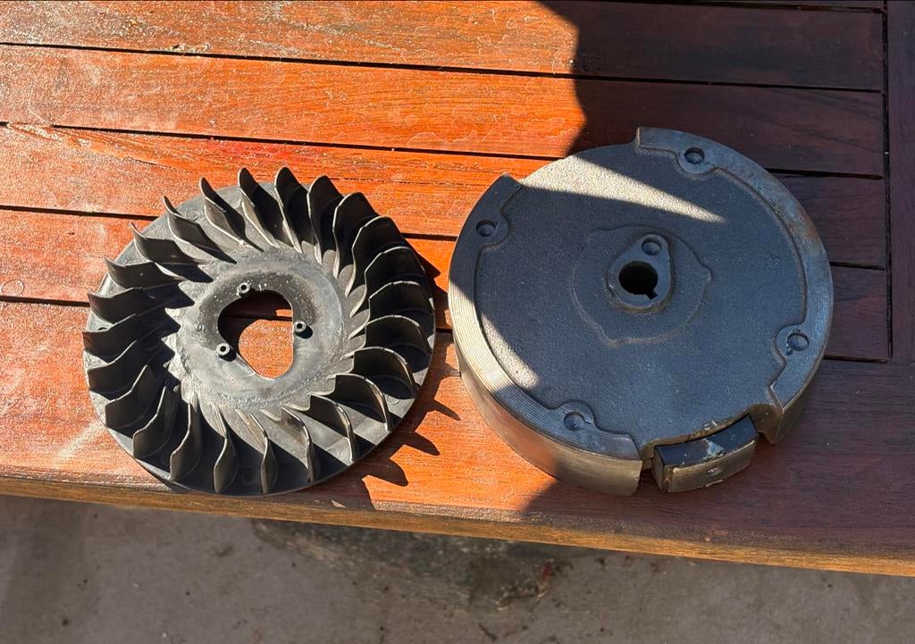 Vliegwiel Honda GX160 en GX200, Ophalen of Verzenden, Gebruikt, Benzinemotor, 1800 rpm of meer