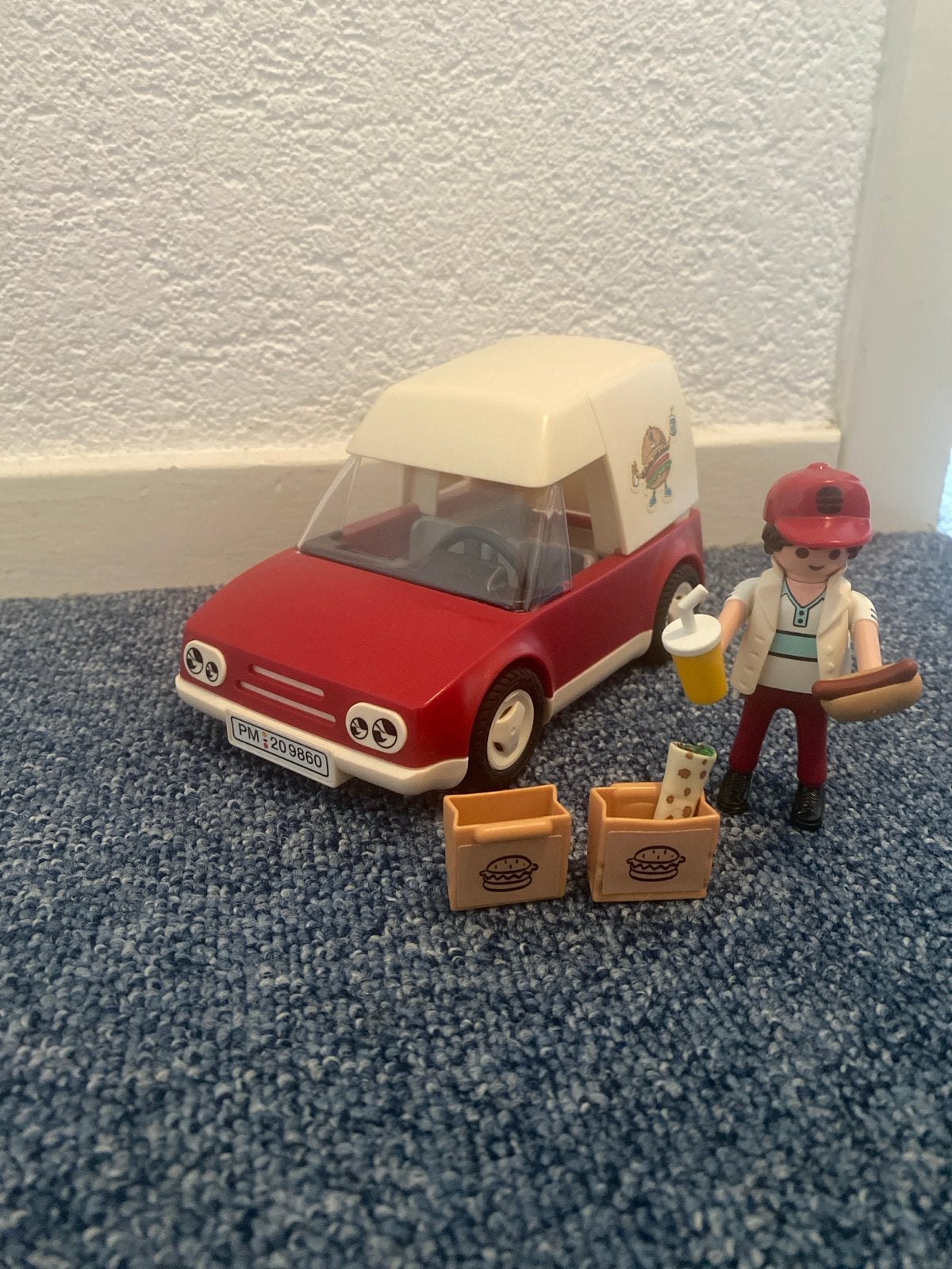 Playmobil Fastfood Bestelwagenen 9860, Ophalen of Verzenden, Gebruikt