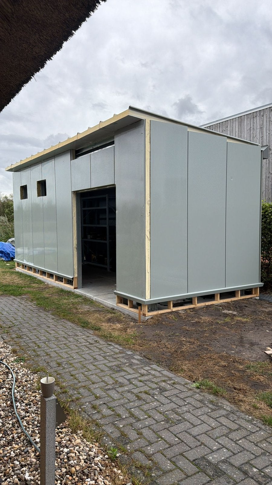 Opslag / Garage Nieuw en aanbieding, Tuin en Terras, Tuinhuizen, Ophalen, 200 tot 400 cm, 250 tot 500 cm, Schuur