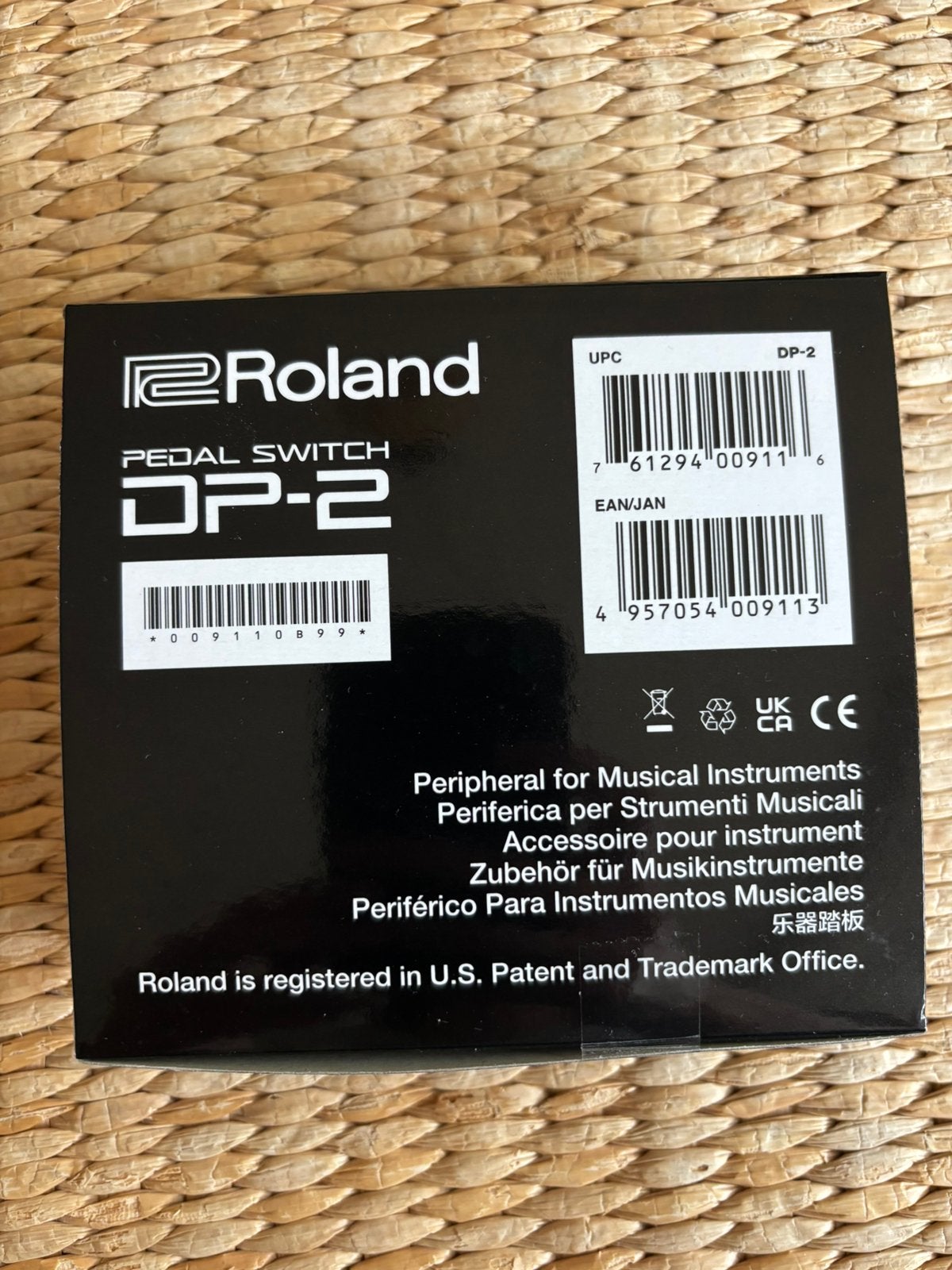 Roland DP-2 sustain pedaal, Ophalen, Zo goed als nieuw