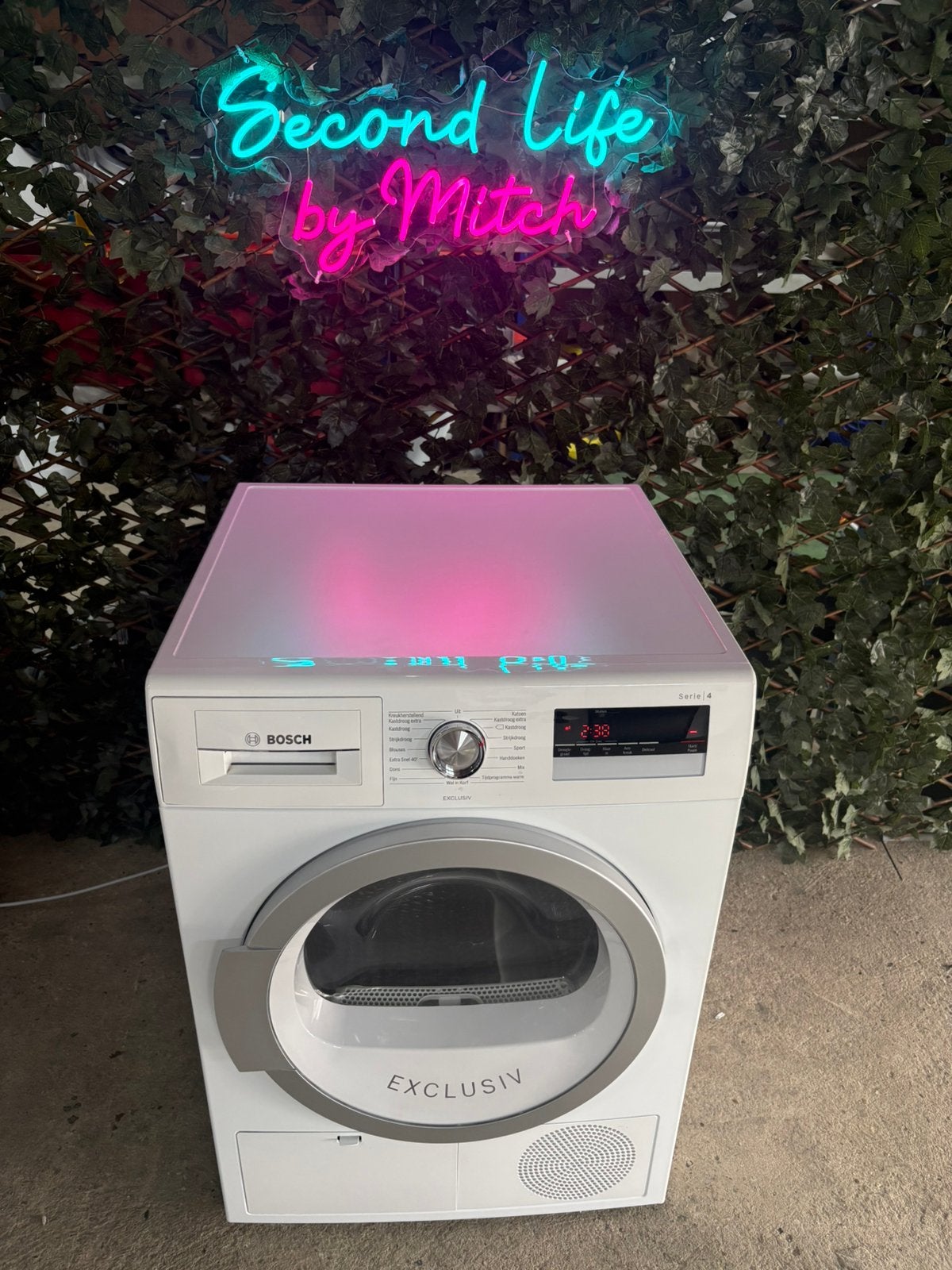 Bosch Serie 4 8kg Exclusiv Warmtepompdroger, Ophalen, Overige typen, 8 tot 10 kg, Refurbished