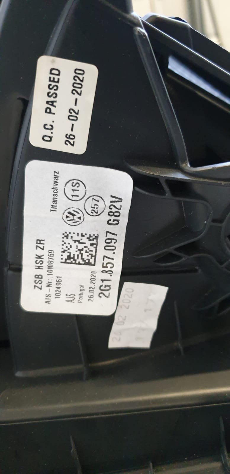 2G1857097 Dashboardkastje Volkswagen Polo 2G, Auto-onderdelen, Ophalen of Verzenden, Gebruikt, Volkswagen