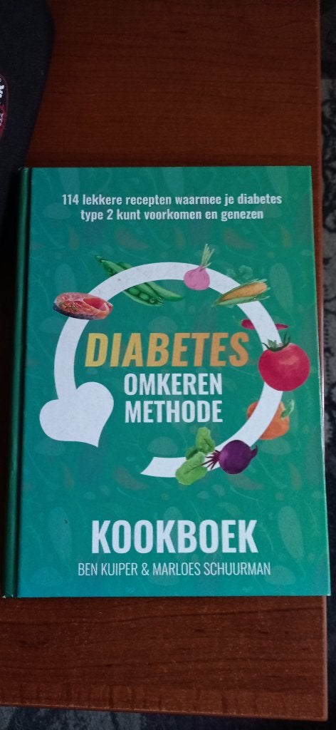 Diabetes, omkeren methode. Kookboek met recepten. Type twee., Ben Kuiper, Ziekte en Allergie, Nieuw, Ophalen of Verzenden