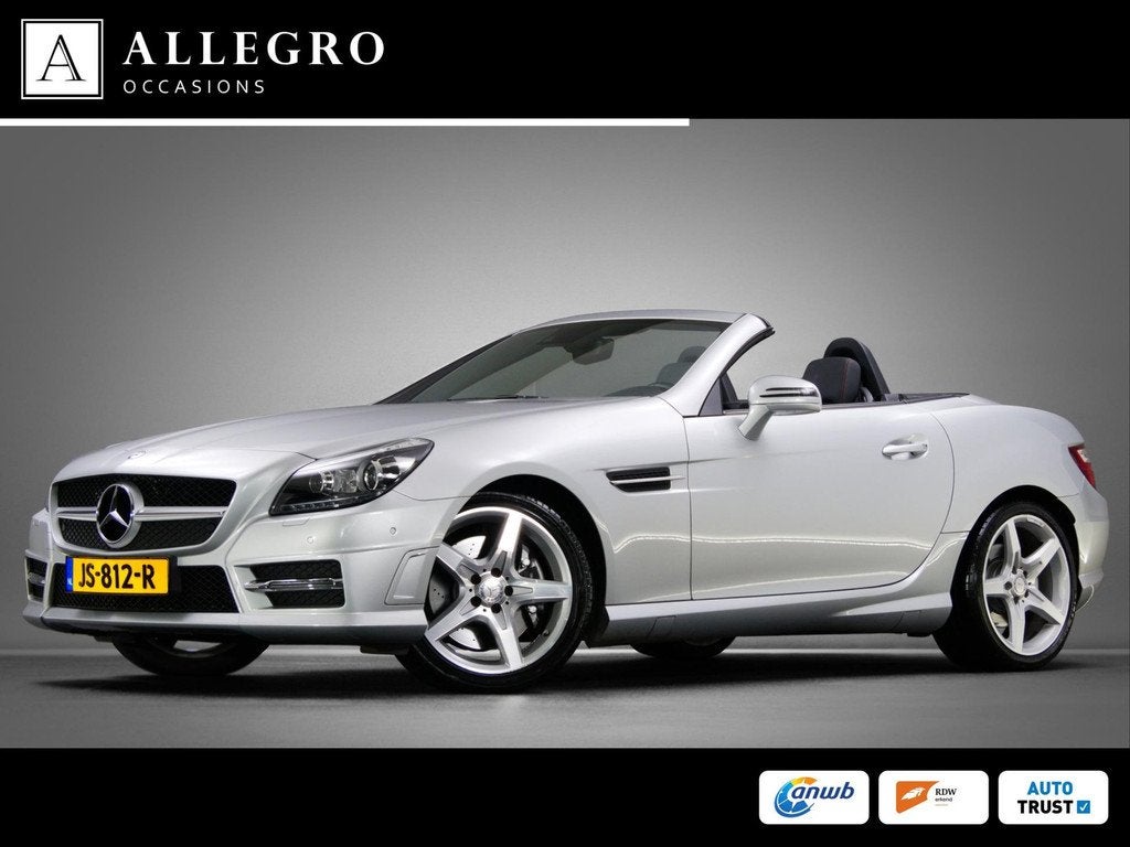 Mercedes-Benz SLK-Klasse 200 AMG-Line (SFEERVERLICHTING, STO, Auto's, Mercedes-Benz, Automaat, Euro 5, Gebruikt, 4 cilinders