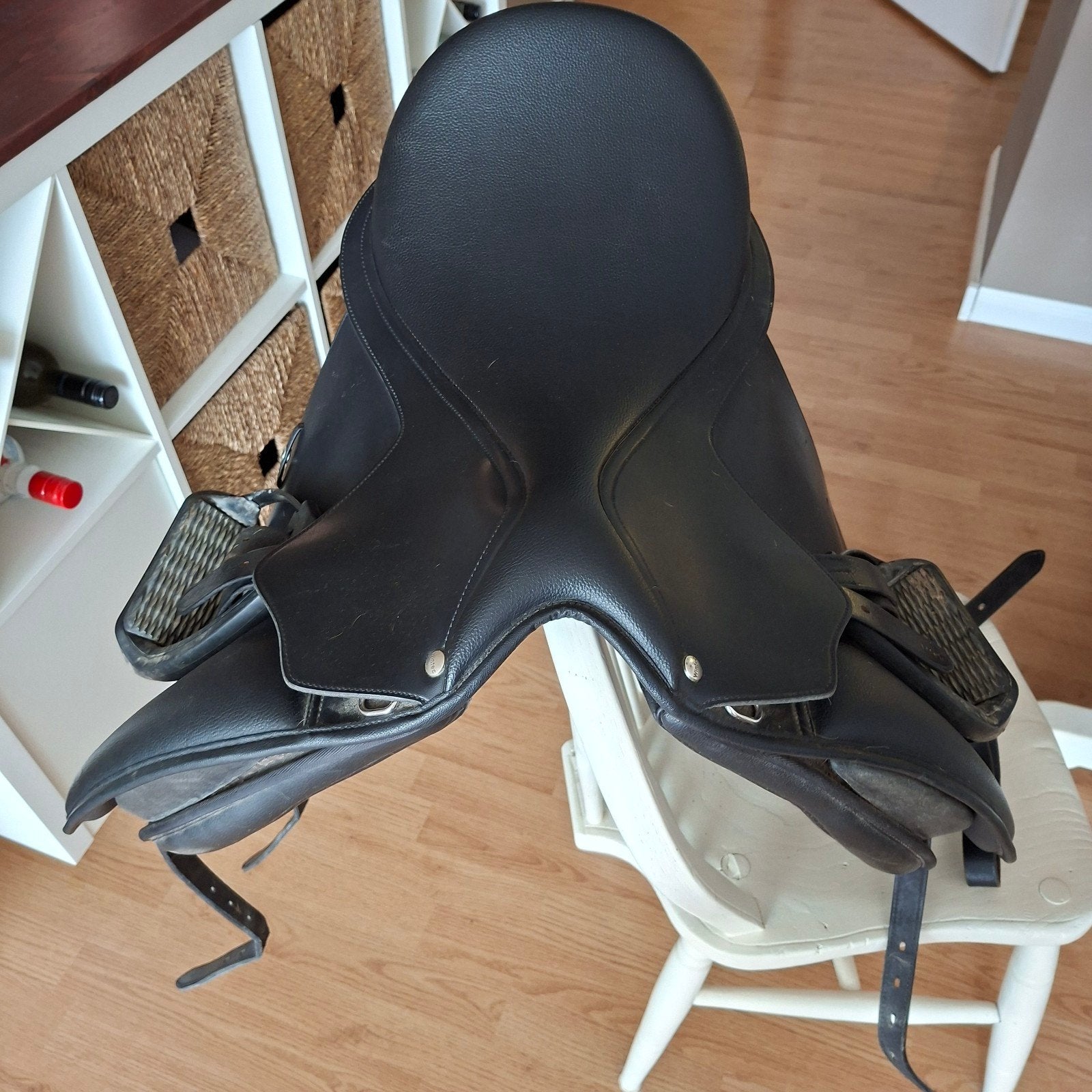 wintec wide 500 hart dressuur, L (17.5 inch), Extra wijd, Dressuur, Wintec