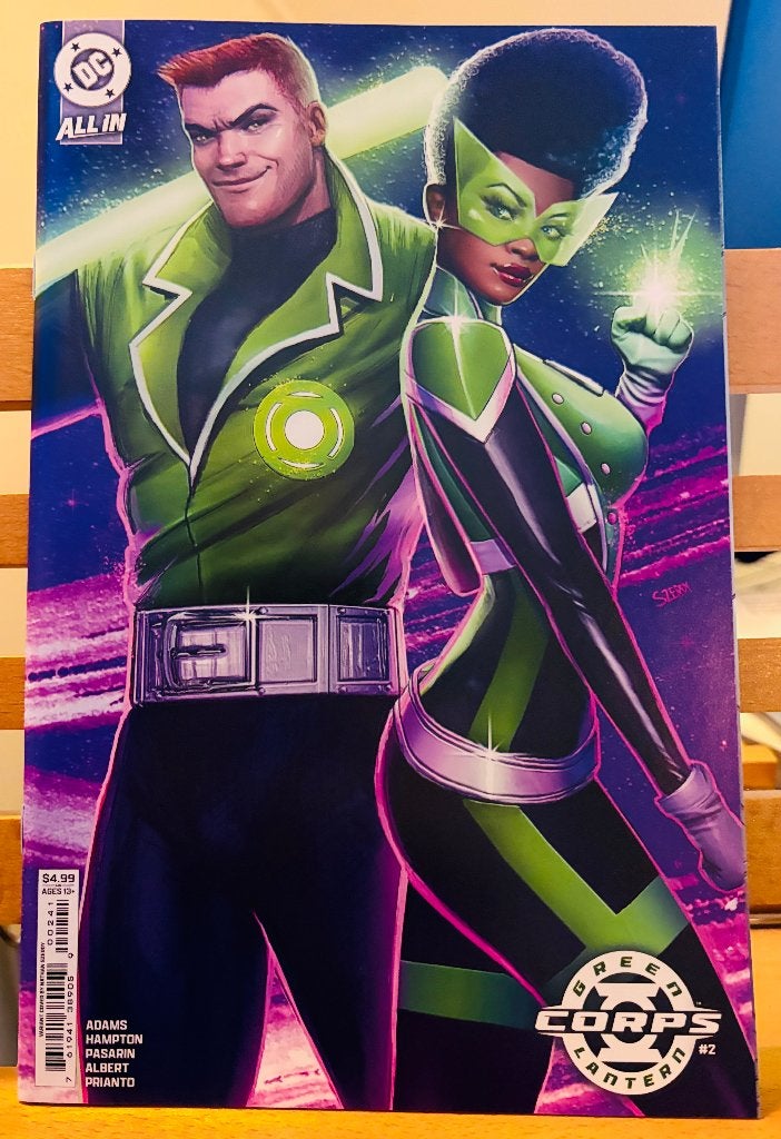 Green Lantern Corps #2 Nathan Szerdy variant (DC Comics), Eén comic, Amerika, Nieuw, Ophalen of Verzenden