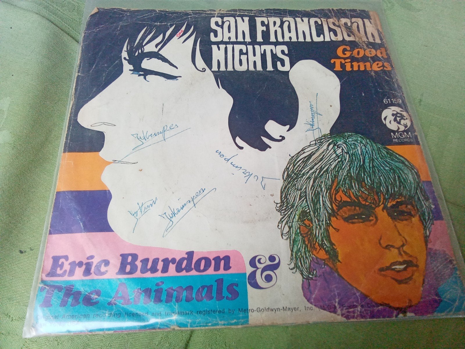 Eric Burdon & The Animals.     San Francisco knight, Verzenden, Gebruikt, 7 inch, Pop