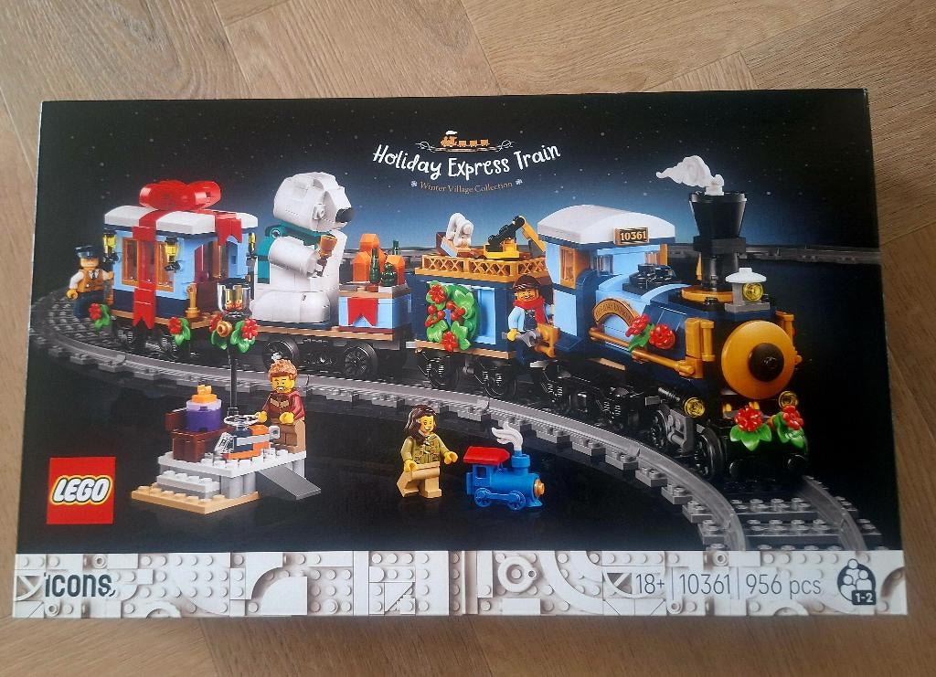 LEGO Icons Feestelijke Kersttrein 10361 |NIEUW|, Nieuw, Ophalen of Verzenden, Icons, Complete set