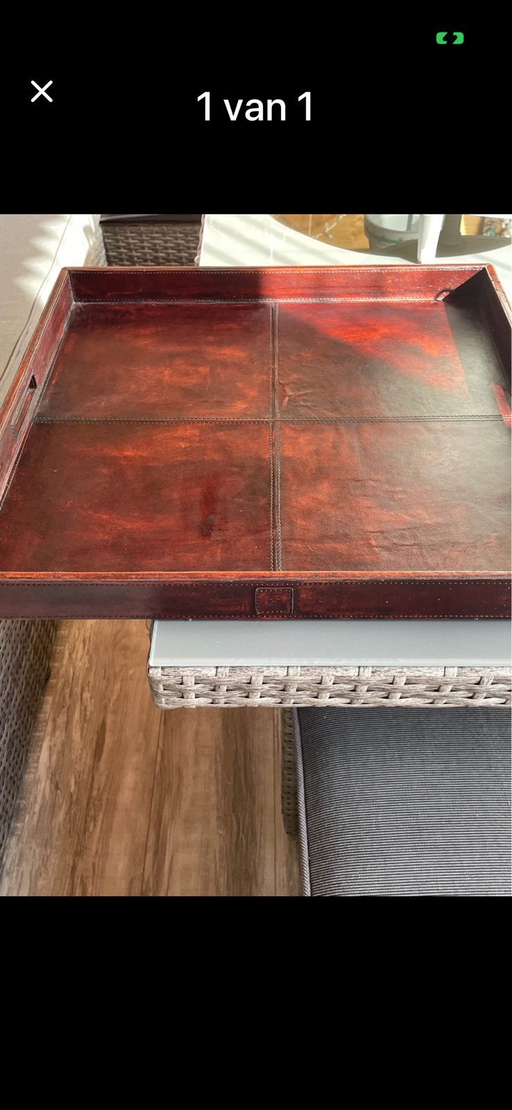 RM dienblaf 50/50, Ophalen of Verzenden, Zo goed als nieuw, Vierkant, Hout