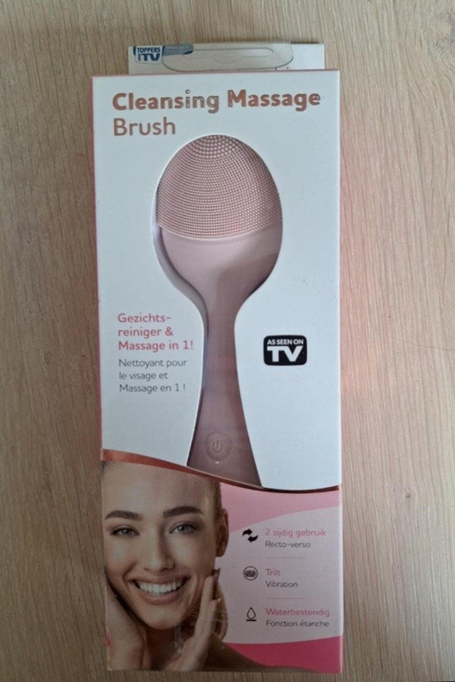 Hebeskin Cleansing Massage Brush - Gezichtsreiniger, Ophalen of Verzenden, Nieuw