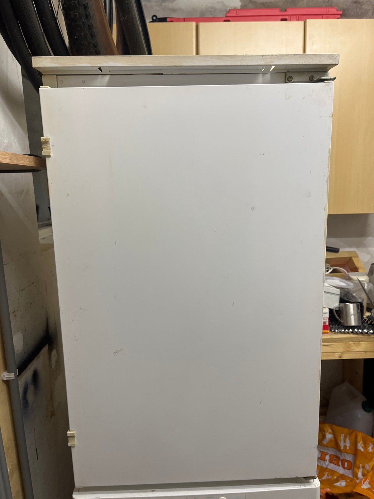 Whirlpool inbouw koelkast - Compact, 85 tot 120 cm, 100 tot 150 liter, Ophalen of Verzenden, 45 tot 60 cm