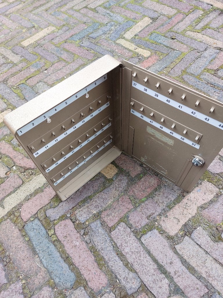 sleutelkluis, Ophalen, Zo goed als nieuw