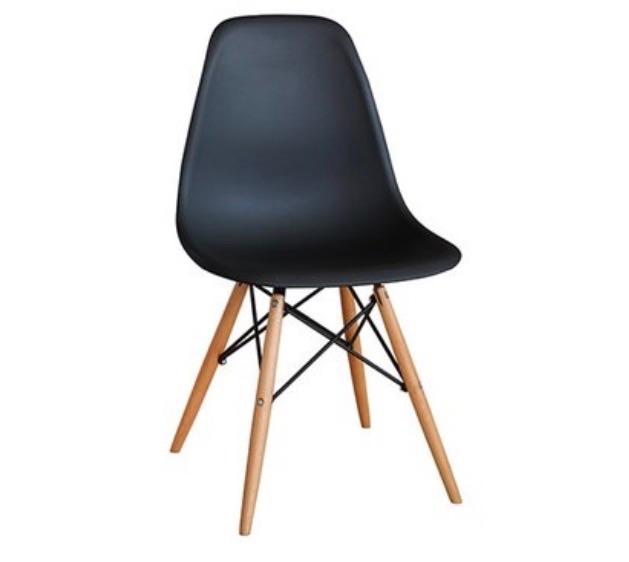 Nieuwe kuipstoelen zwart, Ophalen, Hout, Zwart, Vier