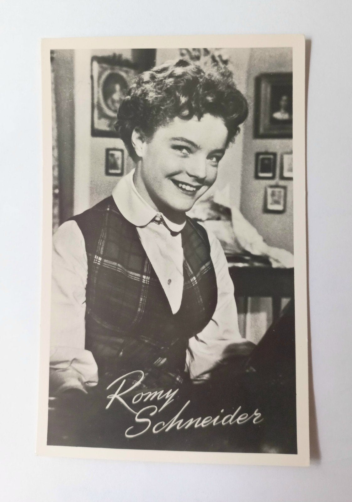 ansichtkaart van Sisi, Romy Schneider, Ophalen of Verzenden, Gebruikt, Overige onderwerpen, Foto