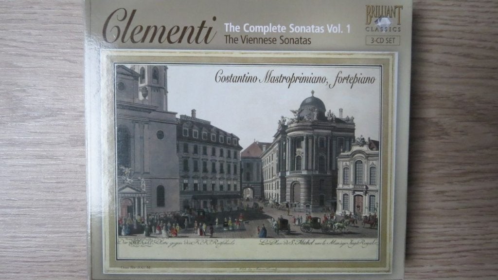 3cd: Clementi, The complete sonatas vol. 1, fortepiano, Ophalen of Verzenden, Classicisme, Zo goed als nieuw, Kamermuziek