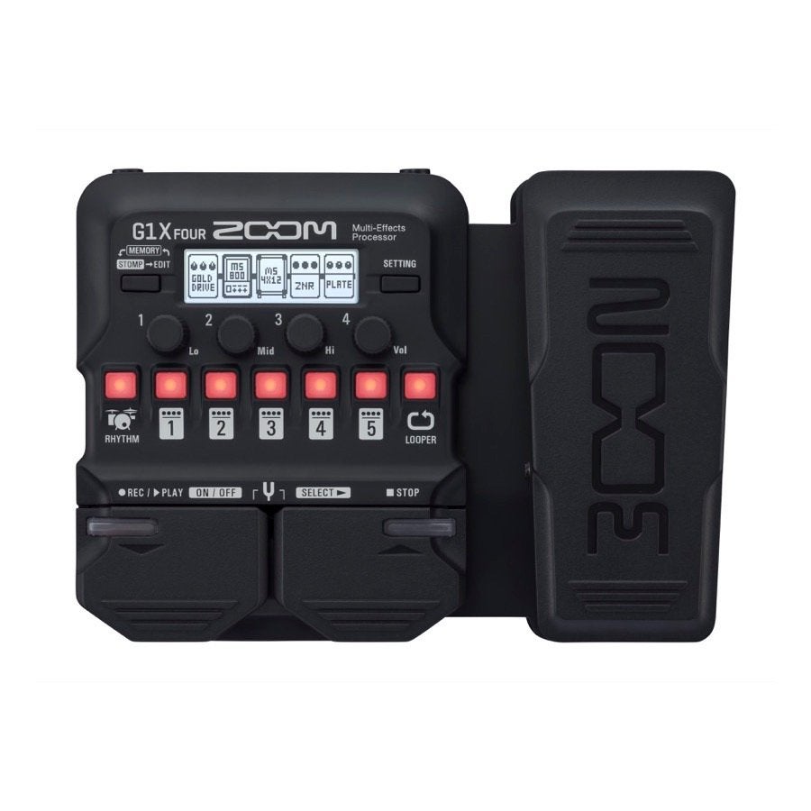 Zoom G1X FOUR Guitar Multi-Effects Processor SUPERPRIJS, ZOOM GmbH, Nieuw, Ophalen of Verzenden, Multi-effect