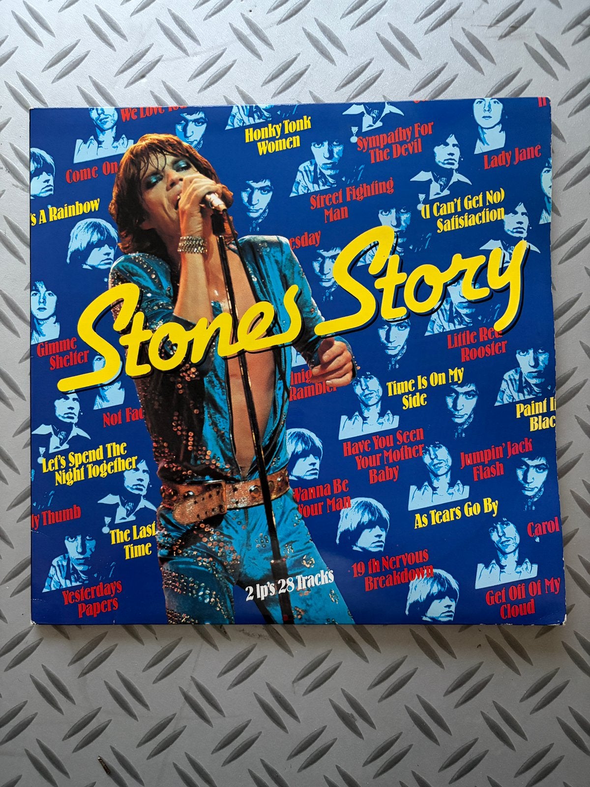 Lp The Rolling Stones - Stones Story, LP, Pop, Ophalen of Verzenden, Zo goed als nieuw