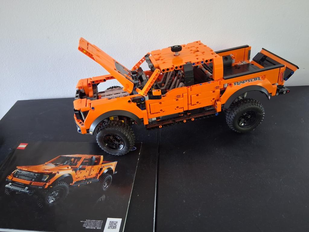 Lego Technic Ford F-150 Raptor (42126), Ophalen of Verzenden, Zo goed als nieuw, Overige merken