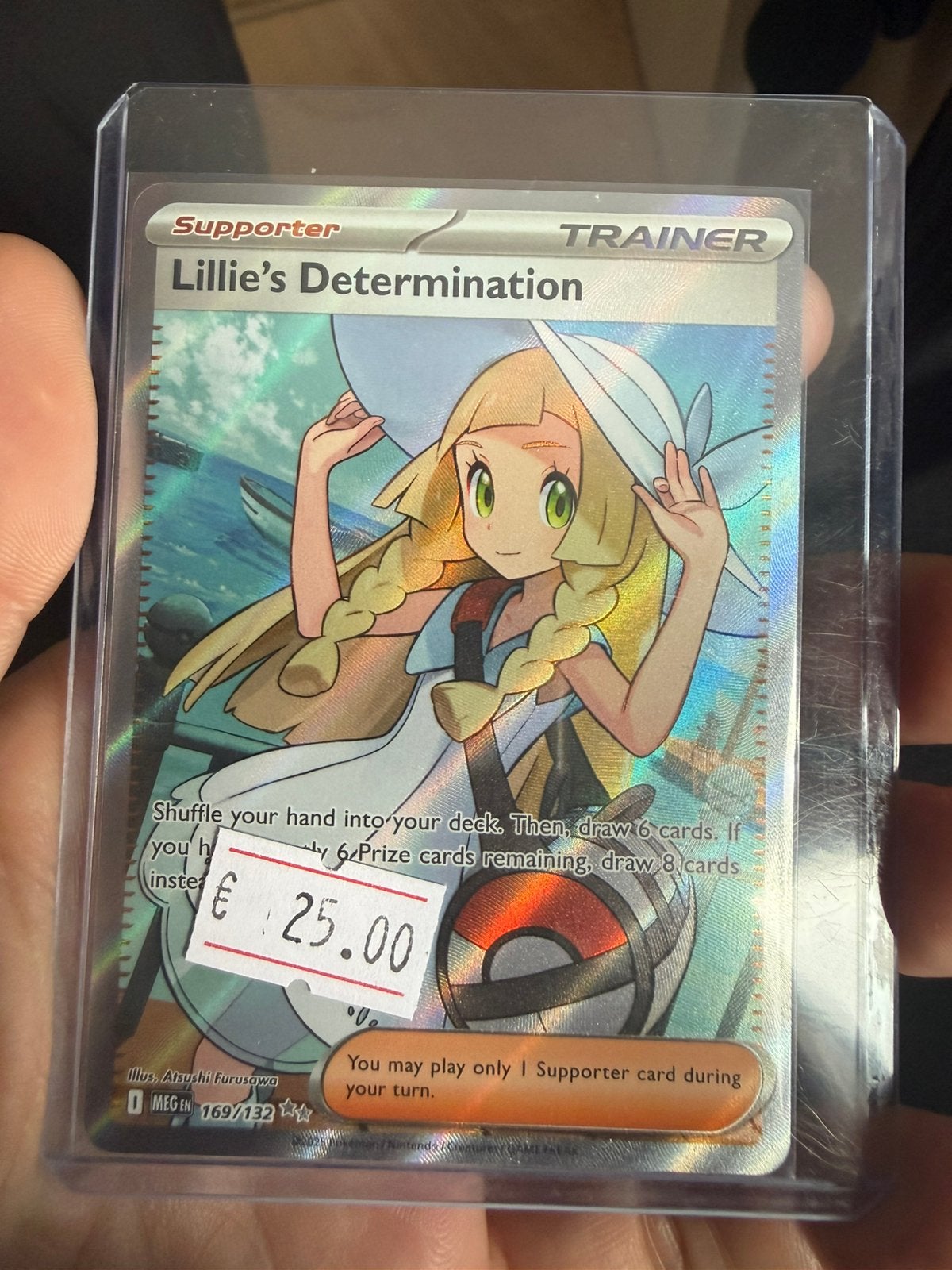 Pokémon TCG: Lillie's Determination Supporter Kaart, Hobby en Vrije tijd, Verzamelkaartspellen | Pokémon, Ophalen of Verzenden
