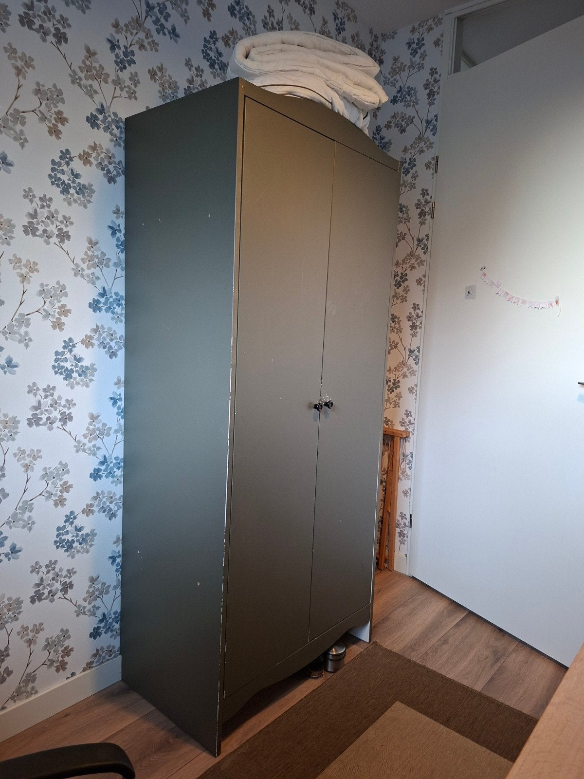 Ikea kledingkast 187x80x50, Ophalen, 50 tot 100 cm, 150 tot 200 cm, Overige houtsoorten