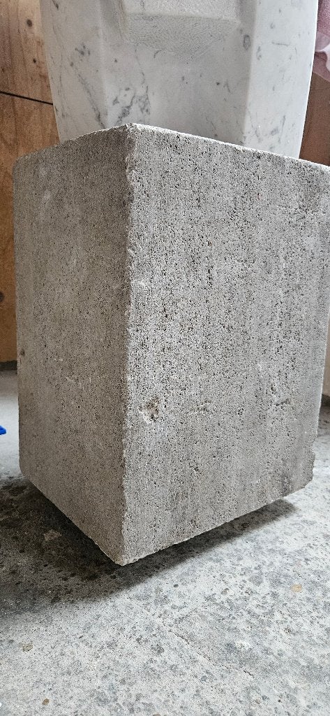zand/kalkssteen blokken (tbv beeldhouwen), Ophalen, Zo goed als nieuw
