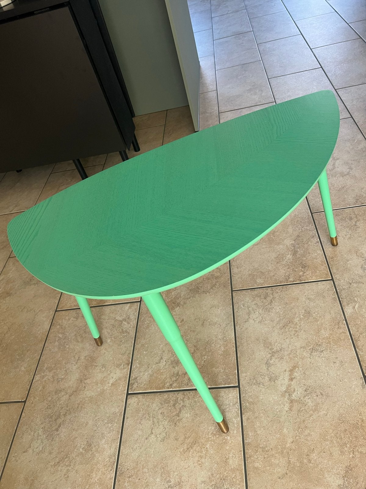 IKEA LÖVBACKEN bijzettafel, Gebruikt, 55 tot 75 cm, Overige vormen, Hout