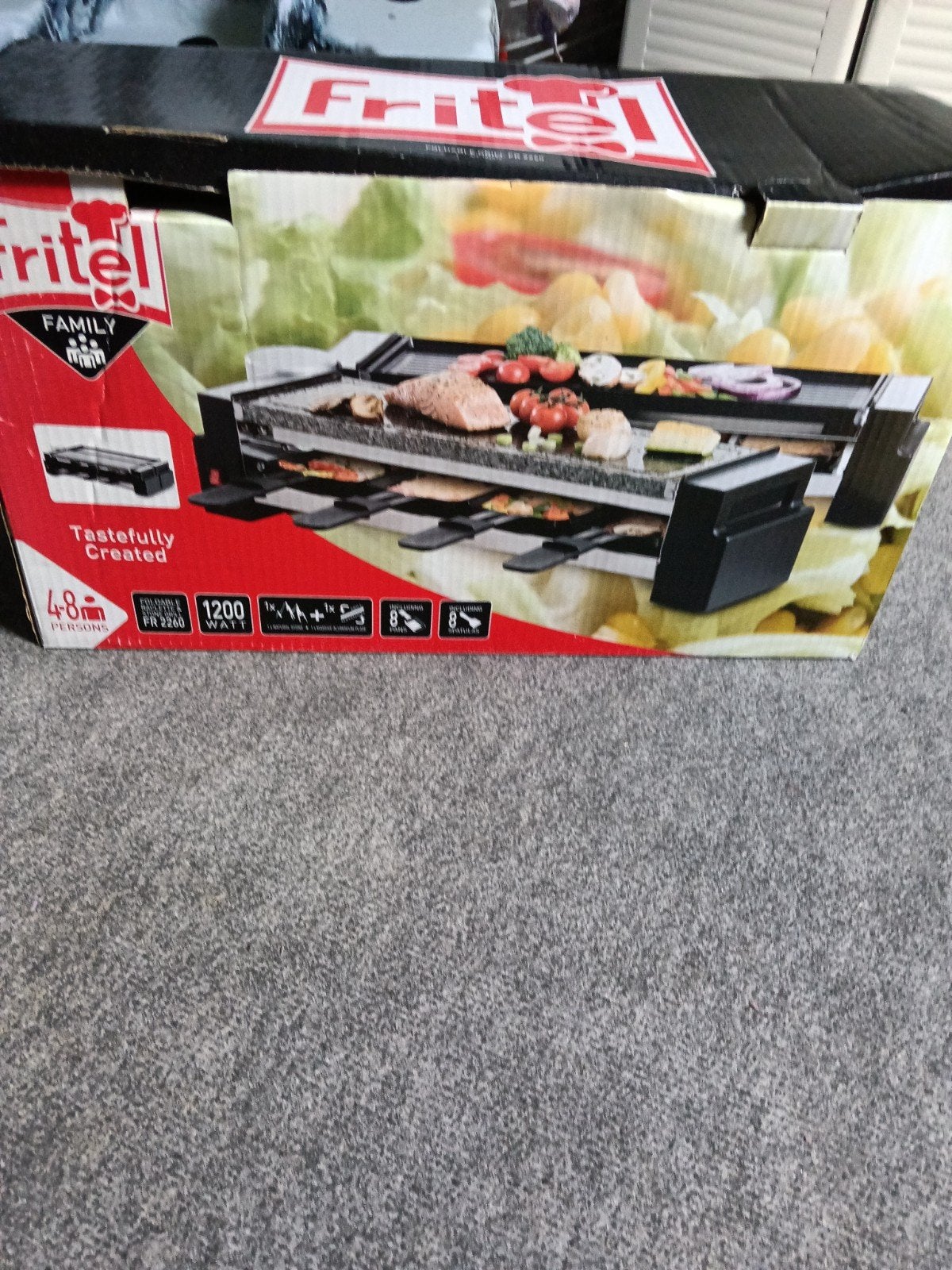 Fritel FR 2260 (steengrill enz), Ophalen, 8 personen of meer