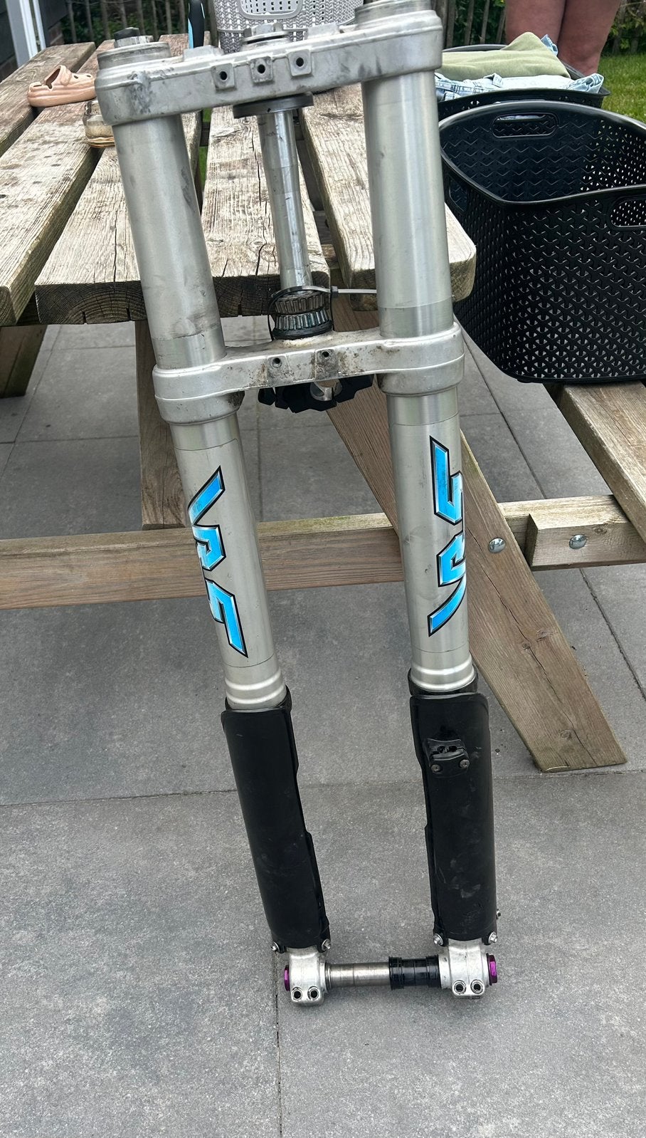 Ktm voorvork exc excf sx, Motoren, Ophalen of Verzenden, Gebruikt