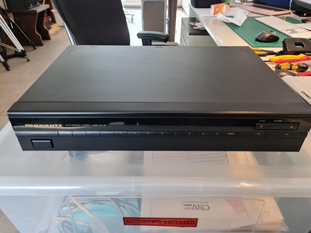Marantz stereo-tuner ST-40 (getest), Audio, Tv en Foto, Tuners, Ophalen of Verzenden, Zo goed als nieuw, Analoog