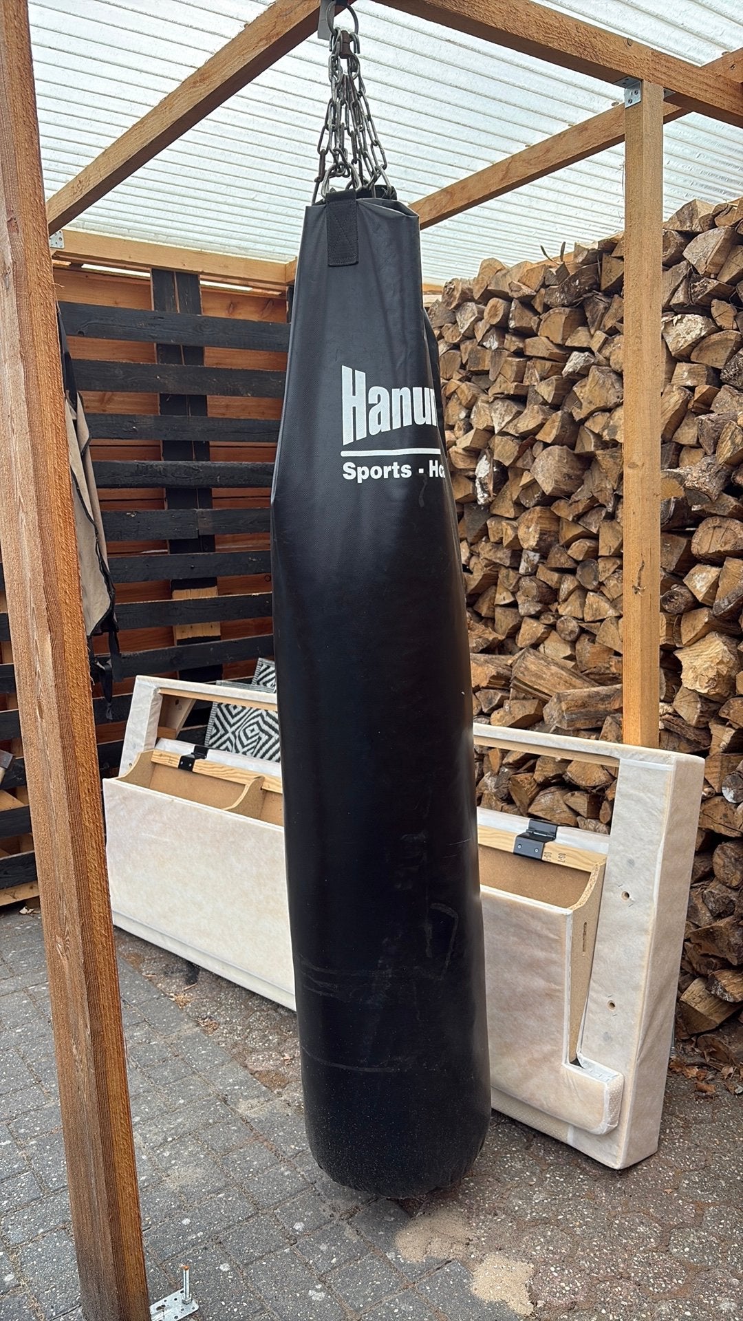 Boks zak Hanumat, Ophalen, Zo goed als nieuw, Bokszak