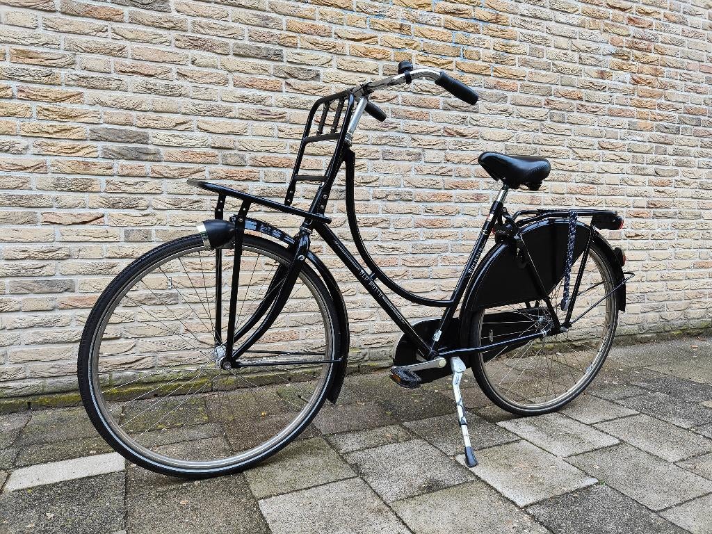 Schitterende Batavus omafiets transportfiets in topconditie, Ophalen, Terugtraprem, (Extra) lage instap, Batavus