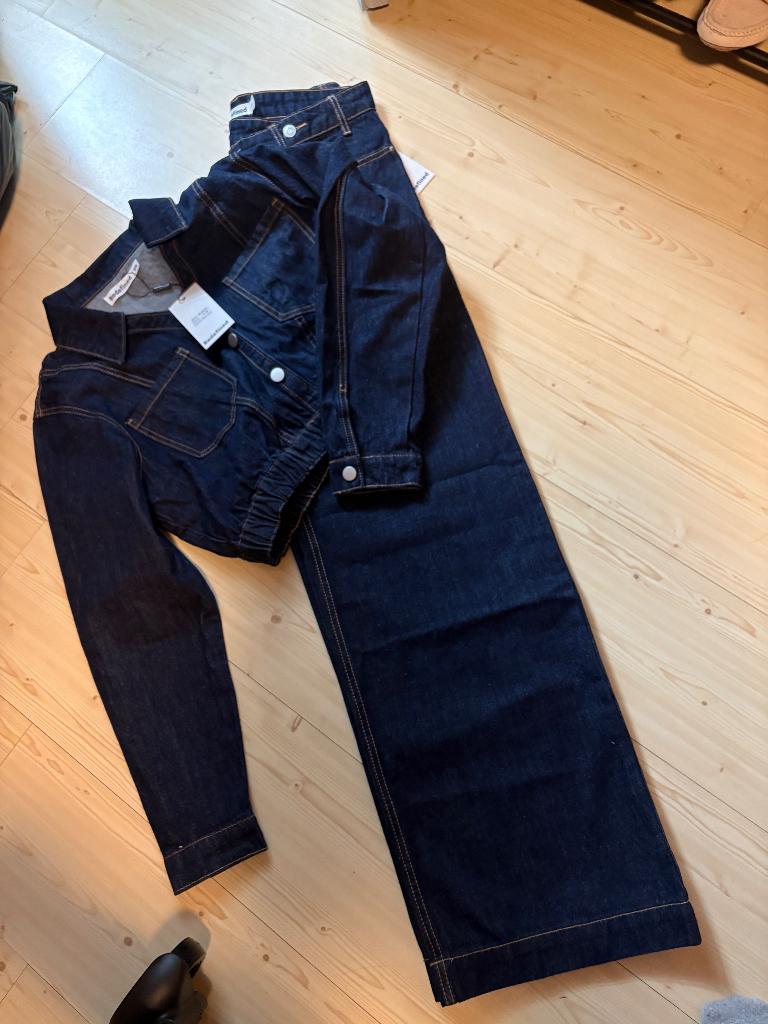 Redefined spijkerpak, Nieuw, Maat 36 (S), Verzenden, Blauw