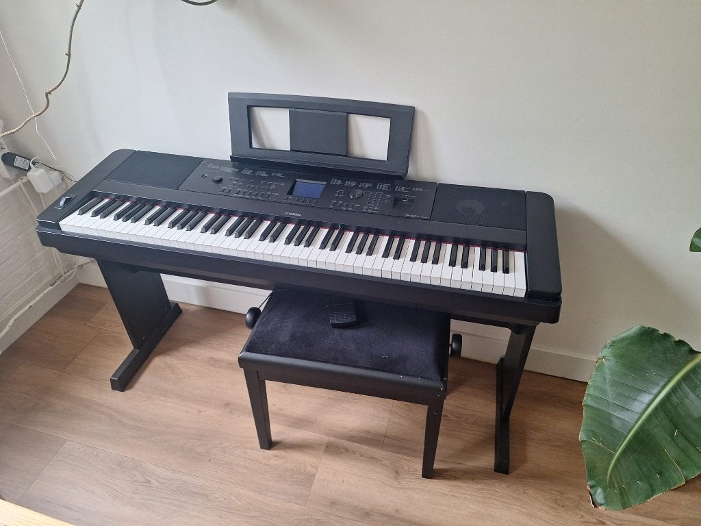 Yamaha DGX-660 Digital Piano, Ophalen, Zwart, Digitaal, Zo goed als nieuw