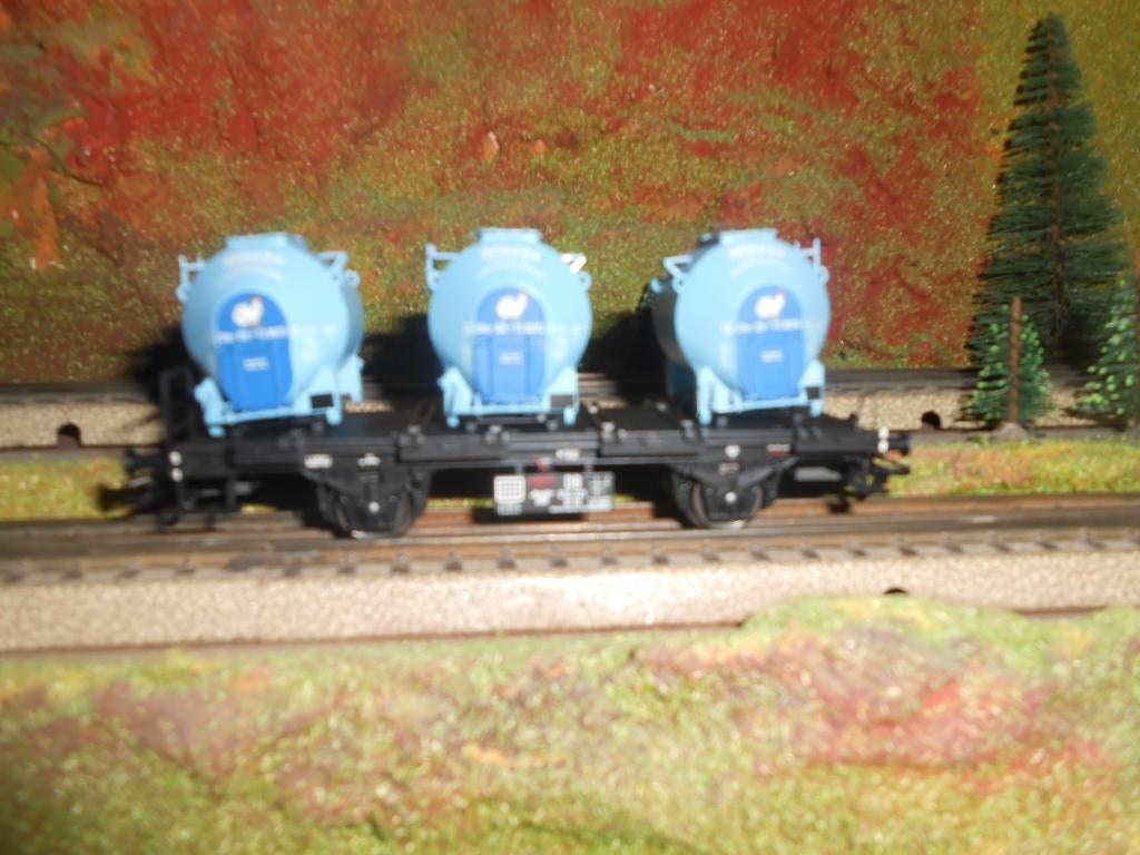 Märklin 48158 Jaarwagon 2008 met blauwe KNORR containers, Hobby en Vrije tijd, Modeltreinen | H0, Wisselstroom, Ophalen of Verzenden