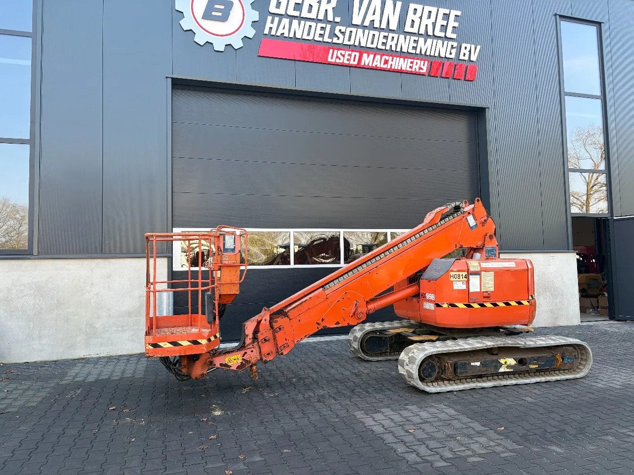 Hitachi HX99B-2 rupshoogwerker/hoogwerker (bj 2007)