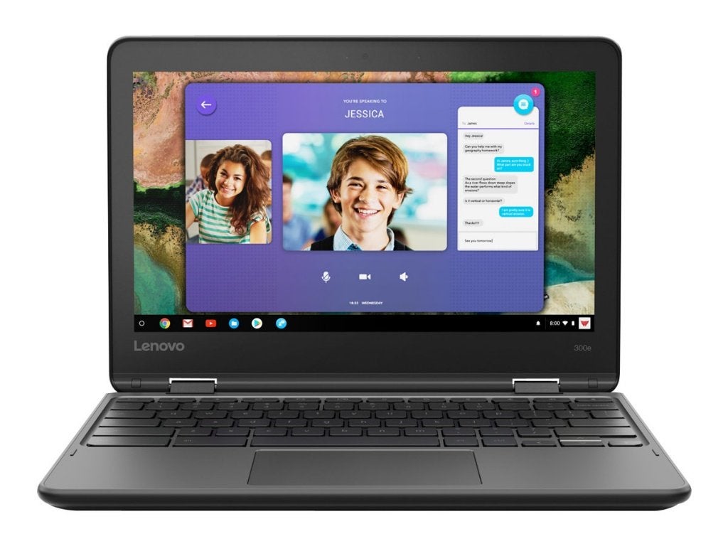 Goedwerkende Lenovo 300e met Touchscreen Win 11 +Lader, Computers en Software, Windows Laptops, Gebruikt, Met touchscreen, Ophalen of Verzenden